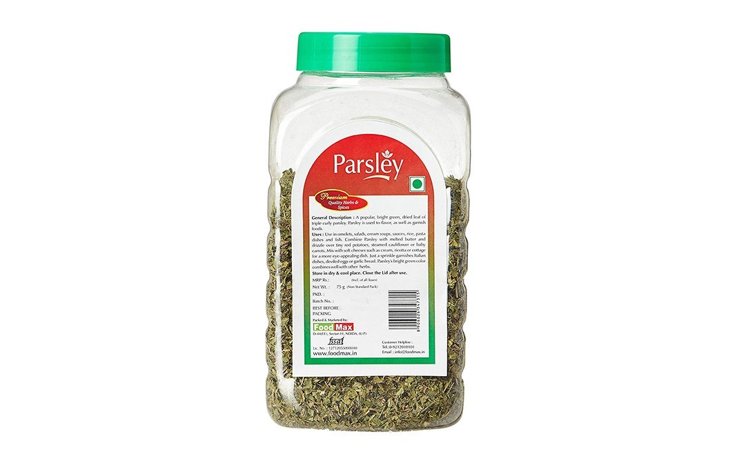 NatureSmith Parsley    Plastic Jar  75 grams